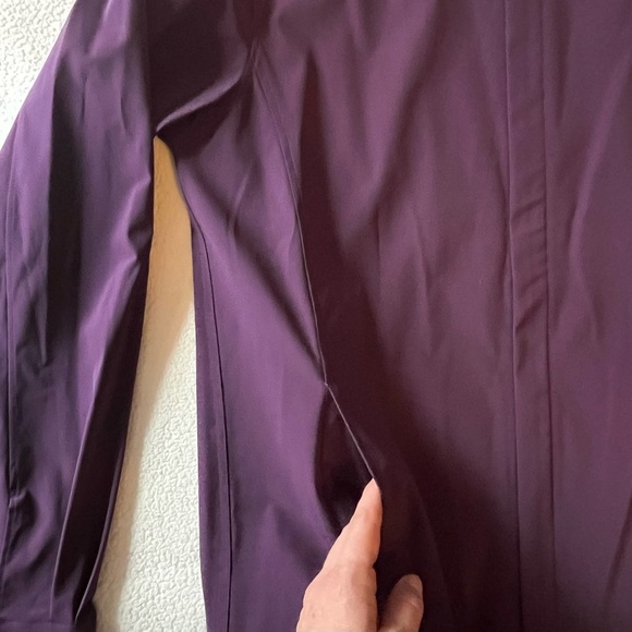 Comme Ca du Mode formal shirt. Plum Purple. Size 3 - Picture 10 of 10